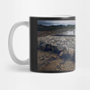 Jacks Beach tanning pit Mug